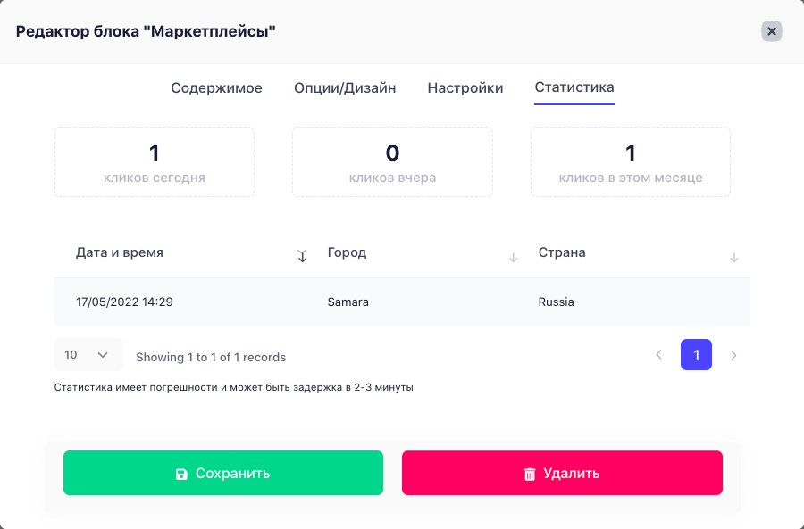 Статистика